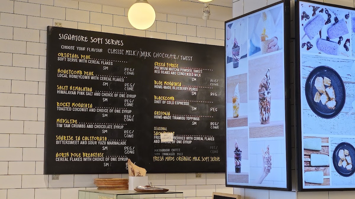 Soft Peaks Ice Cream Menu - Image 4